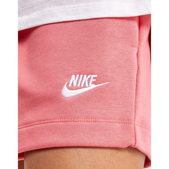 NEW Nike Club Fleece Mid-Rise Shorts Pink Women’s 2XL DQ5802-894 - Picture 4 of 7